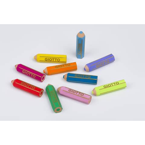 Espositore 40 gomme Giotto Happy Gomma colori assortiti arcobaleno - F233800